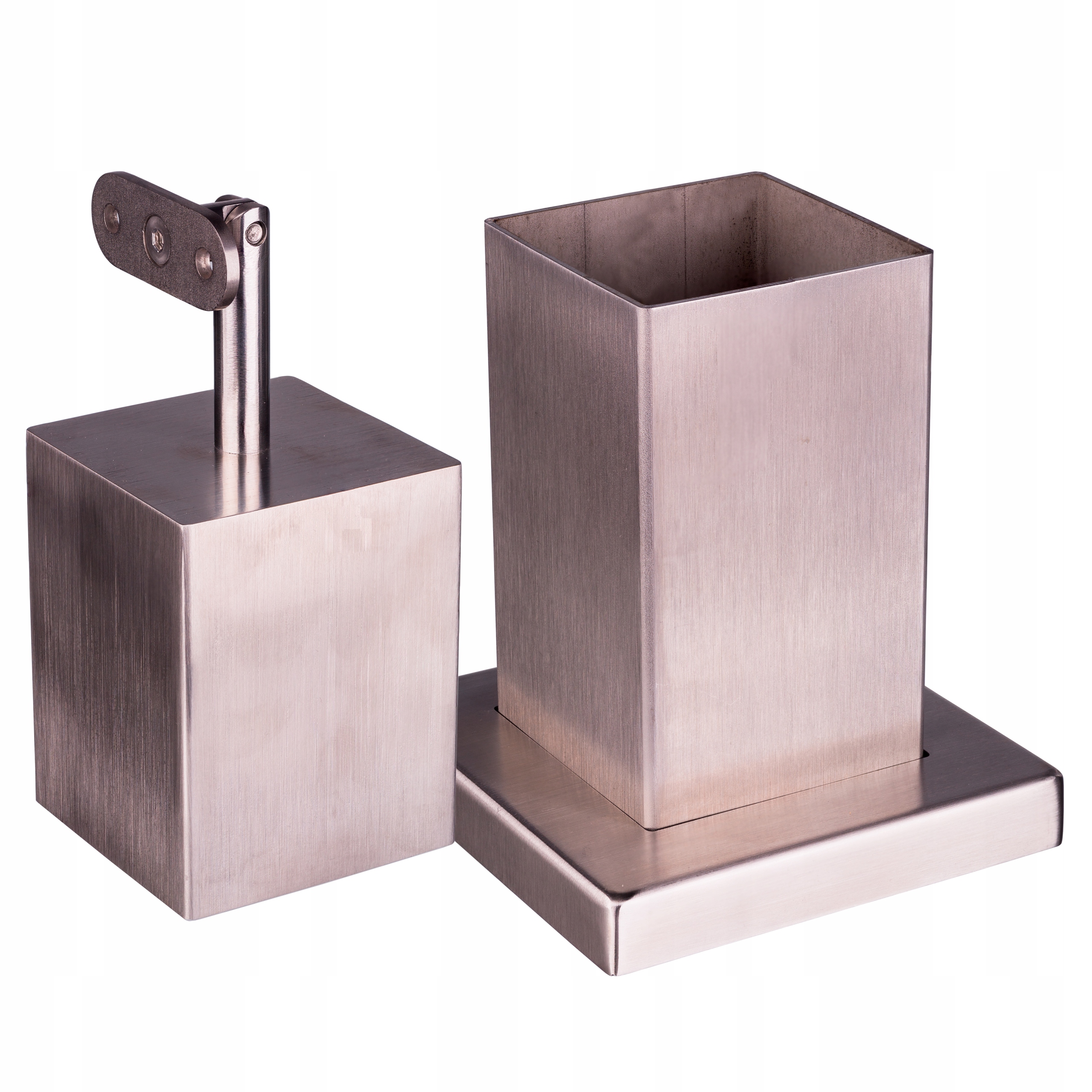 Kování Dřevěného Sloupku Inox 80x80