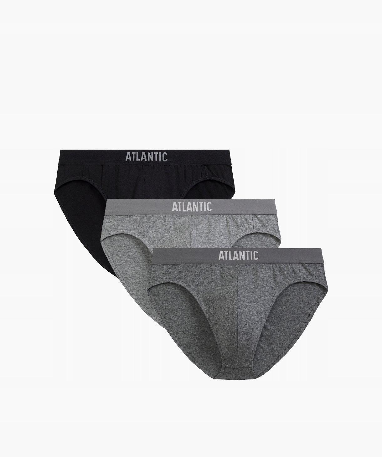 3-PACK Slipy męskie sport majtki Atlantic XL