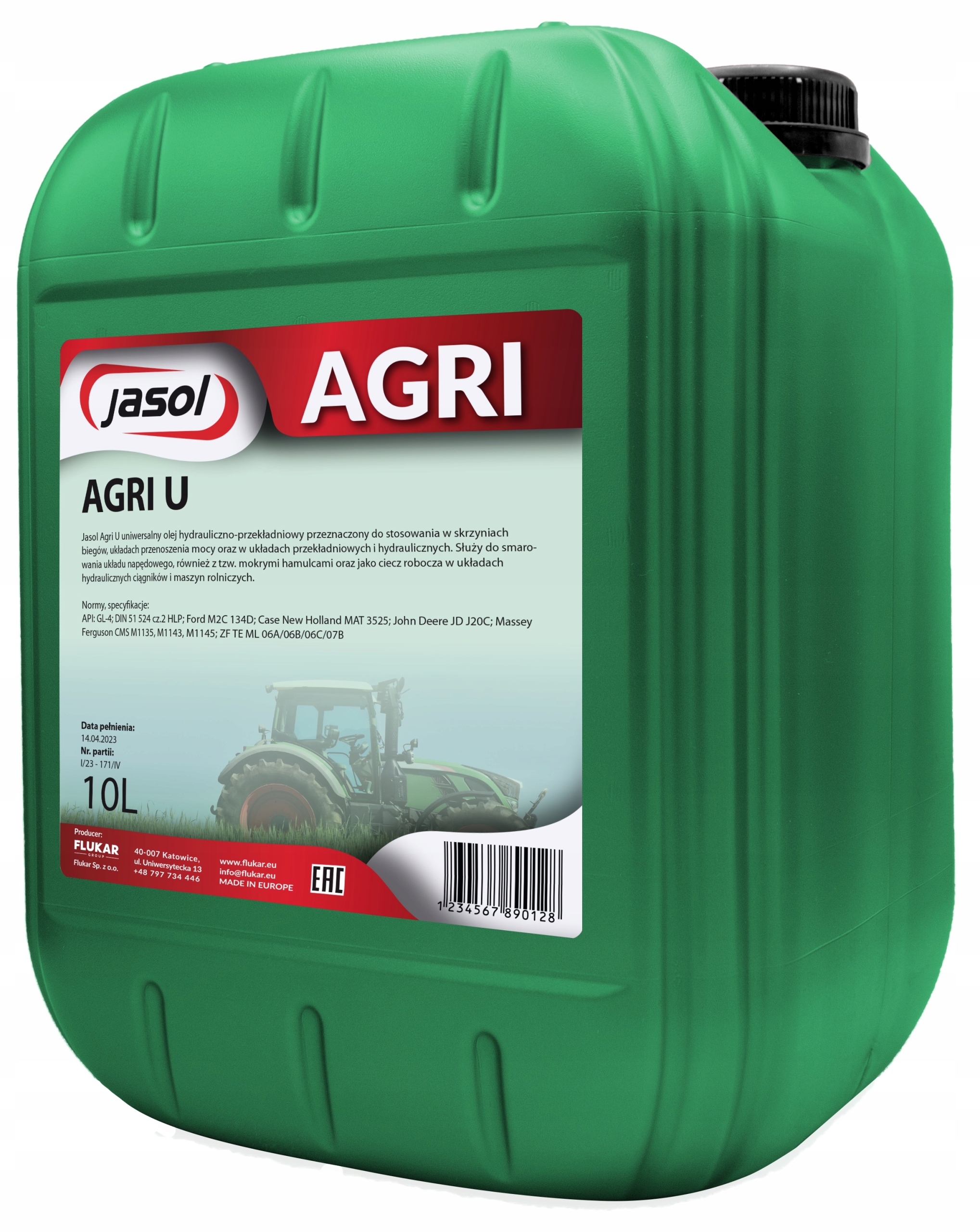 Jasol Agri U 10L.