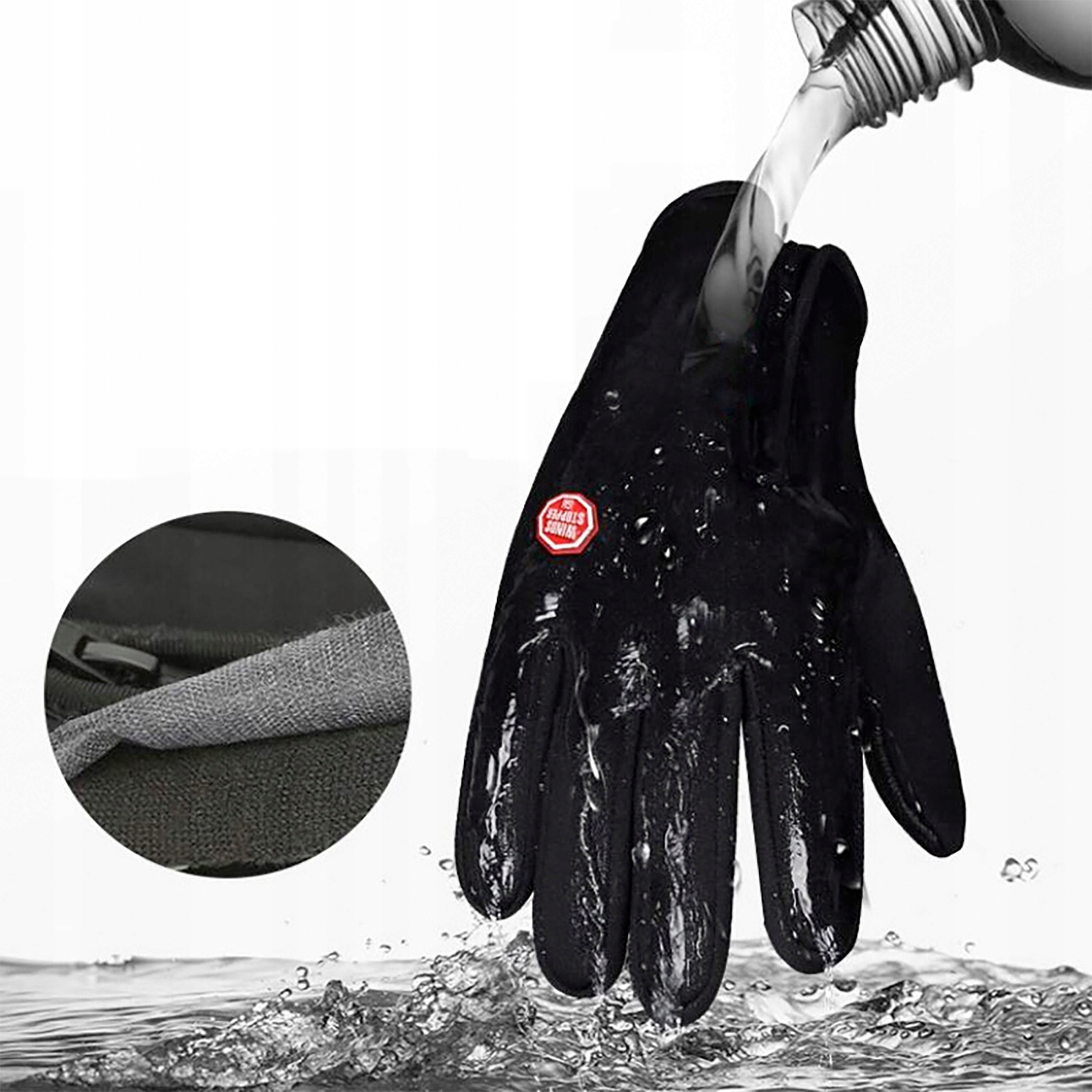 UNIWERSALNE RĘKAWICZKI DOTYKOWE survival idealne DO BIEGANIA / BIEGOWE EAN (GTIN) 5905832150433