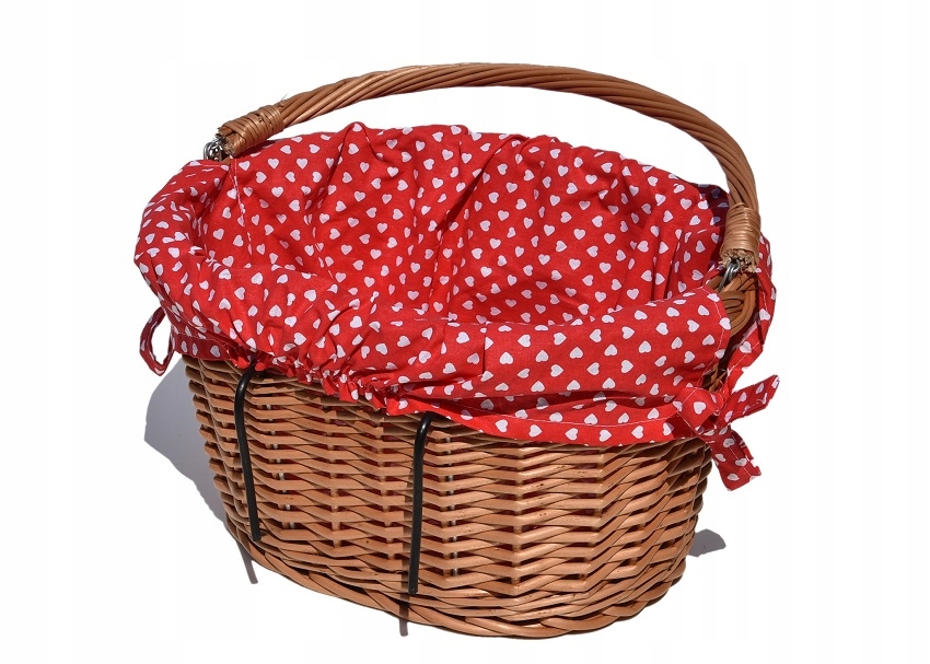 Košík na kolo Velký košík na kolo Polský Přední část