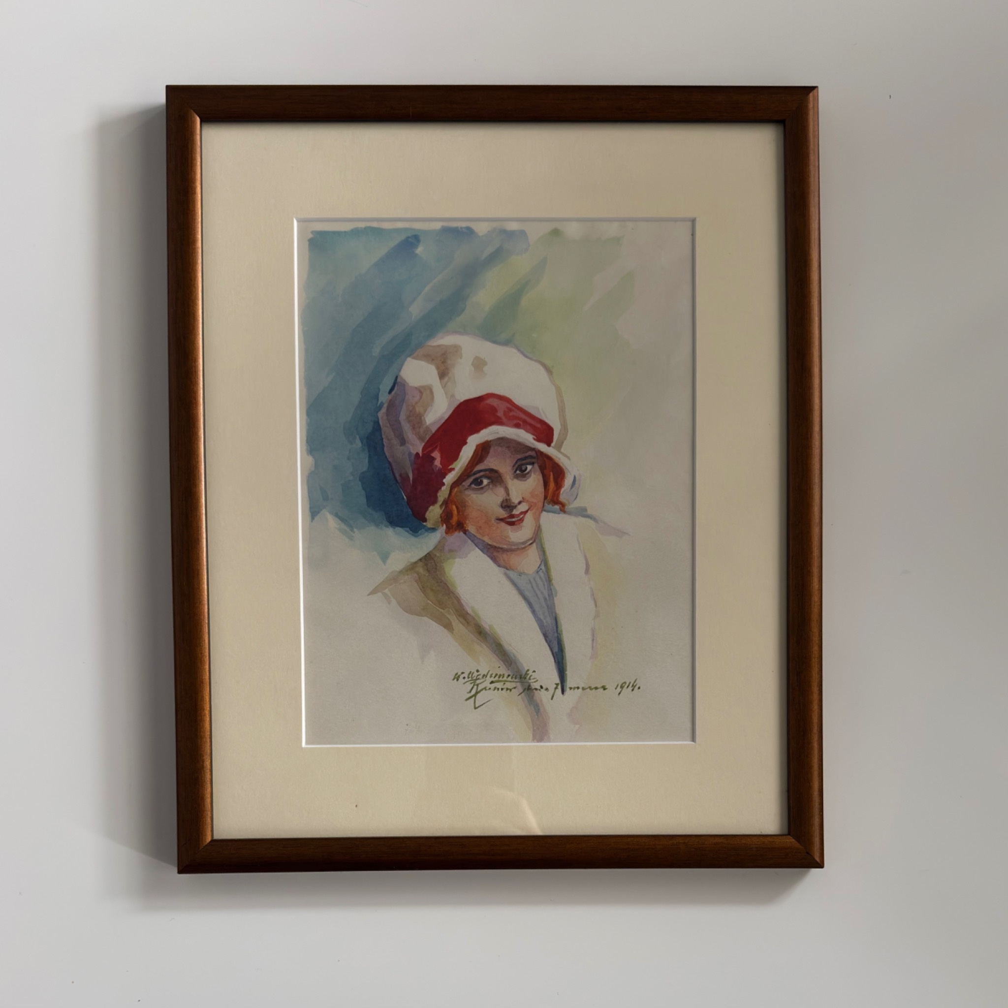 Wincenty Wodzinowski – Portret młodej kobiety