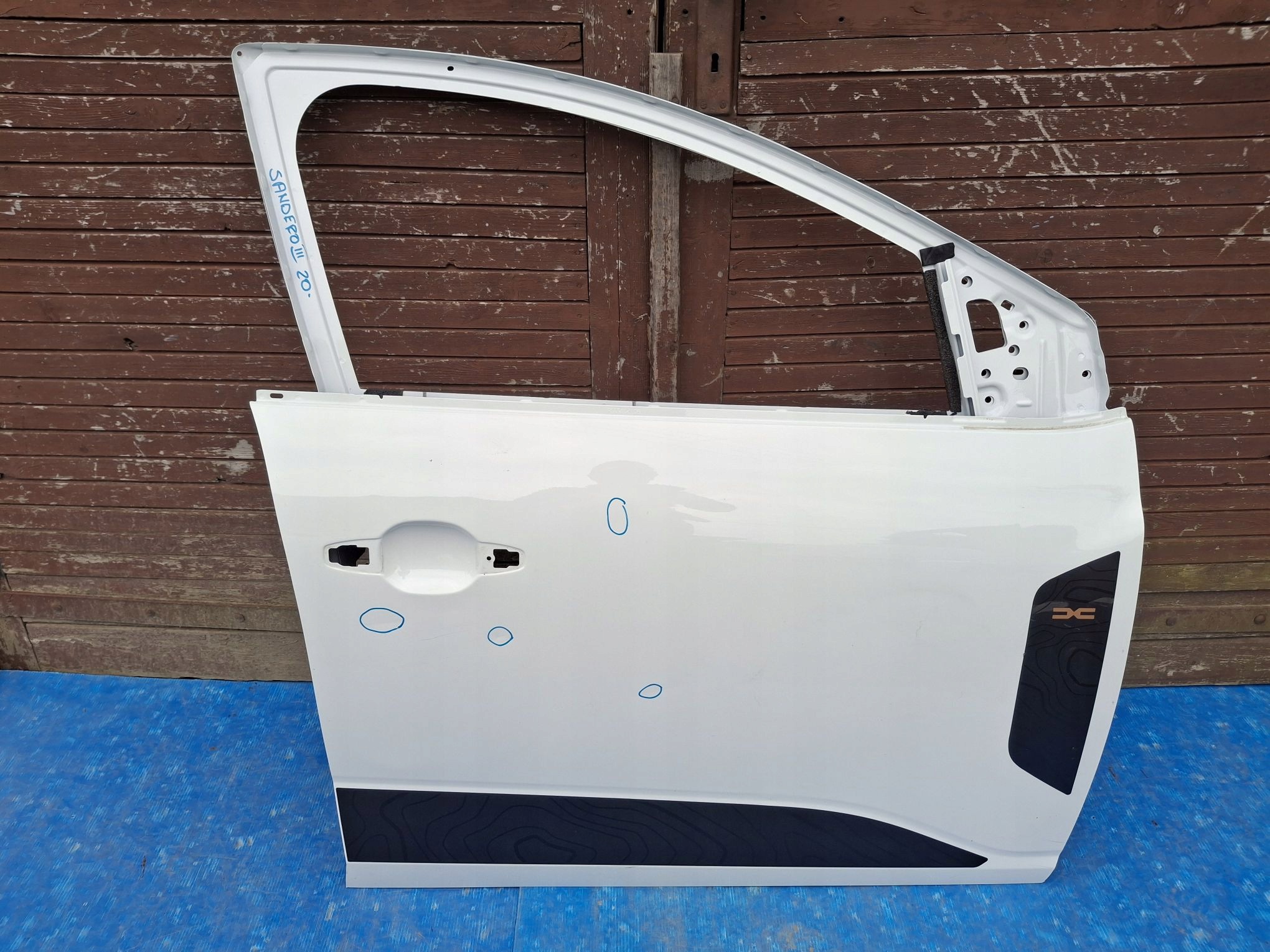 door right front DACIA SANDERO III JOGGER 2020R->