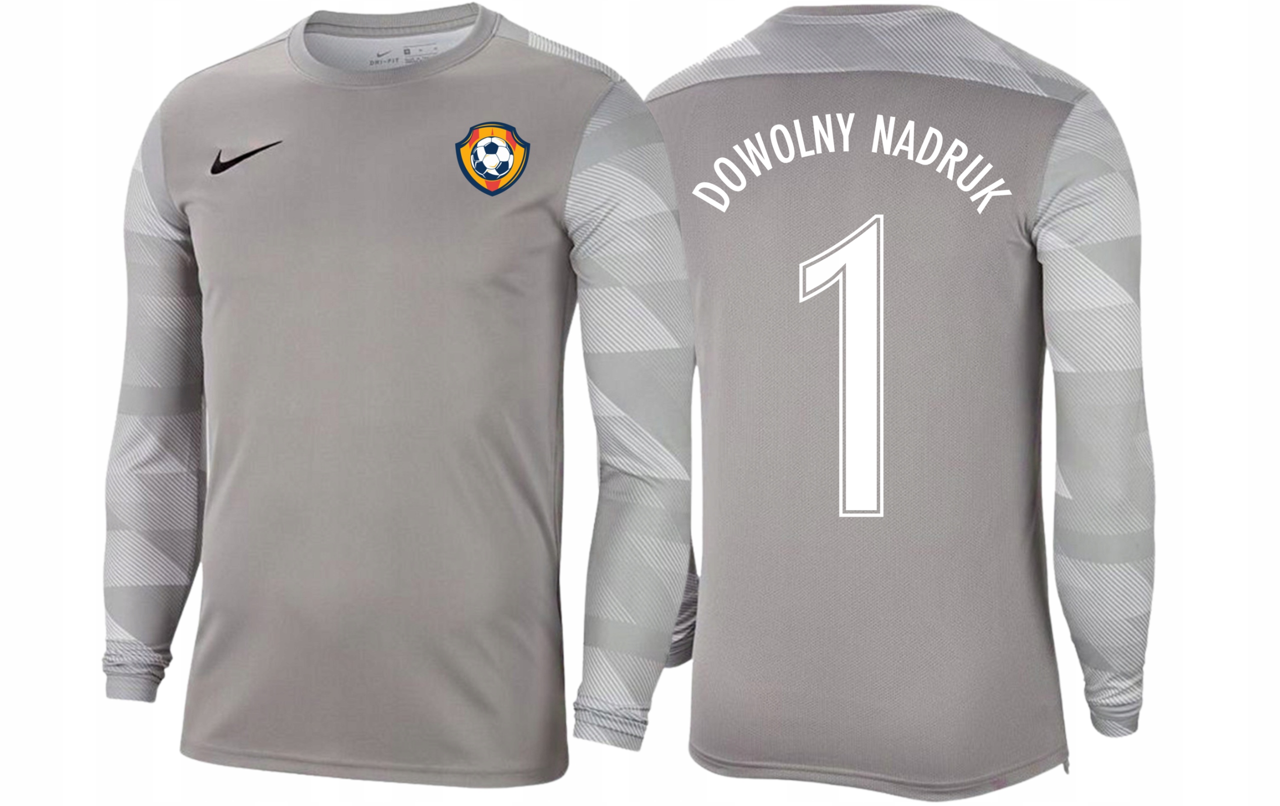 Brankářská mikina Nike s jakýmkoli potiskem vaším logem, vel. 137-147