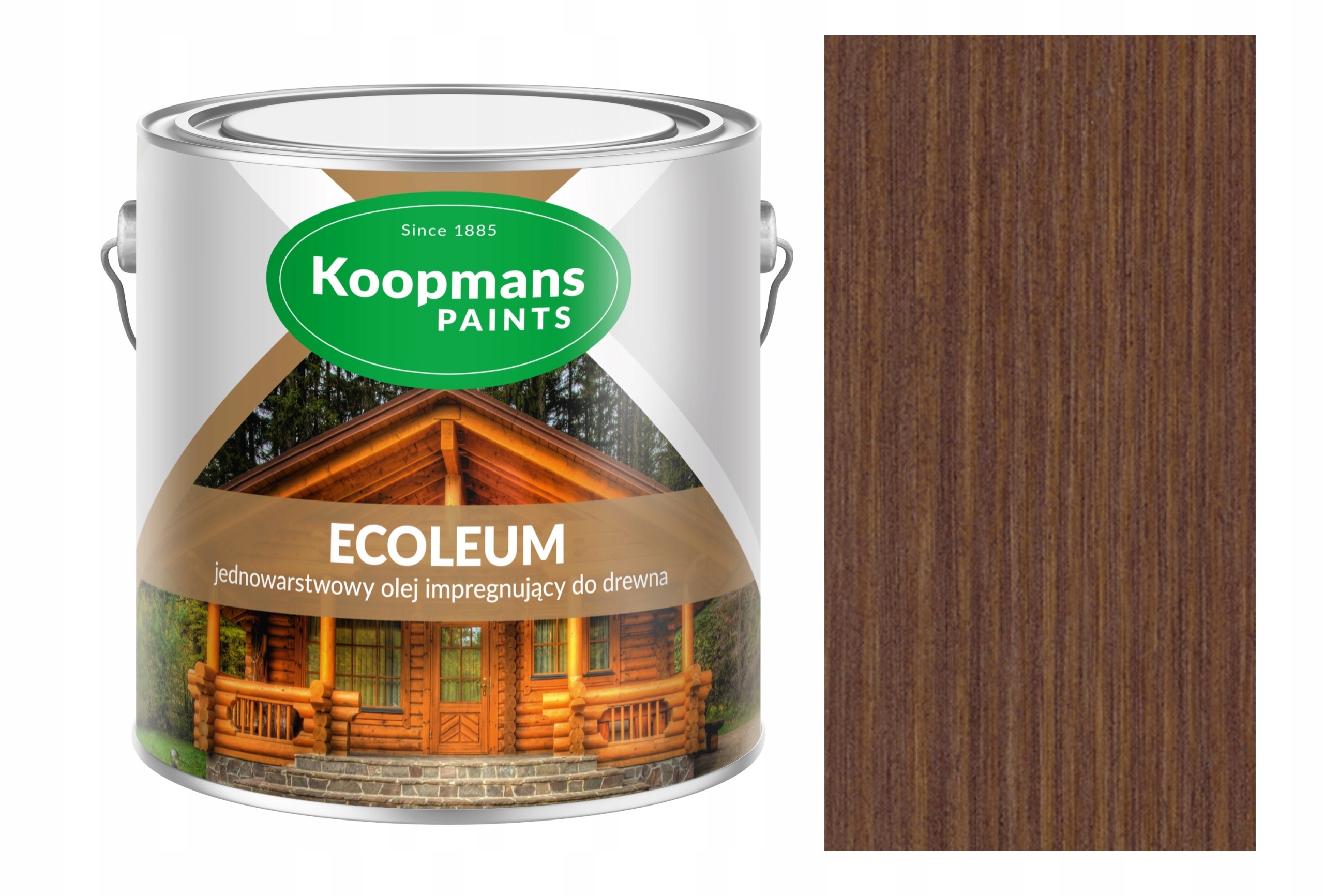 Koopmans Ecoleum Impregnačný Olej Na Ochranu Dreva 10 L 210 Hnedý