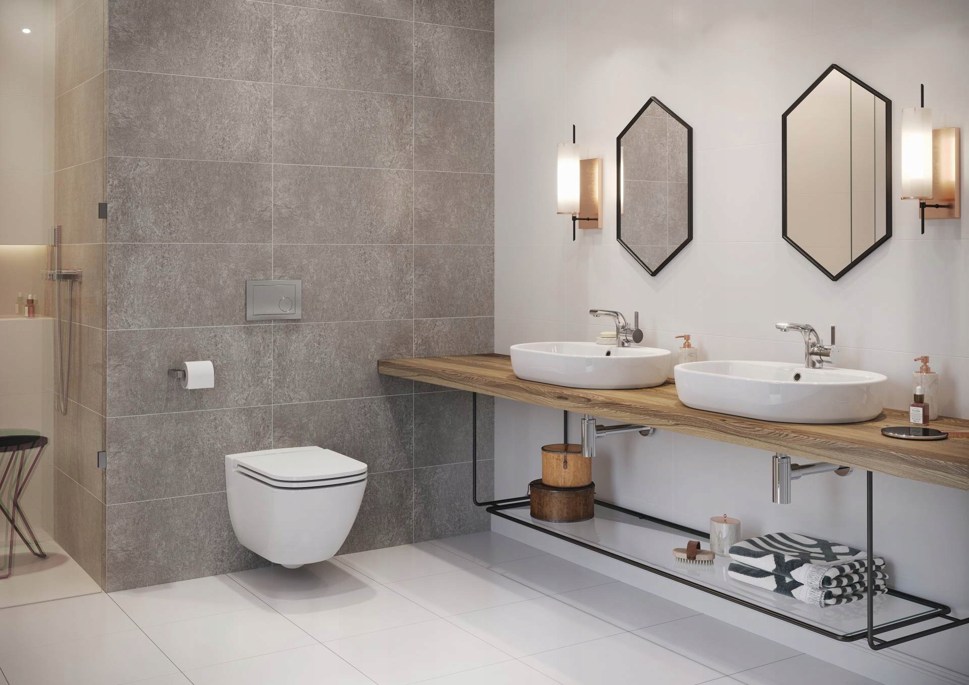 MISKA WC + deska wolnoopadająca CERSANIT CASPIA Linia Caspia