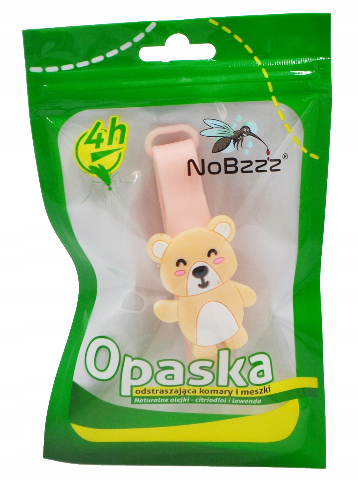 

NoBzzz Opaska Na Komary i Meszki Dla Dzieci Miś