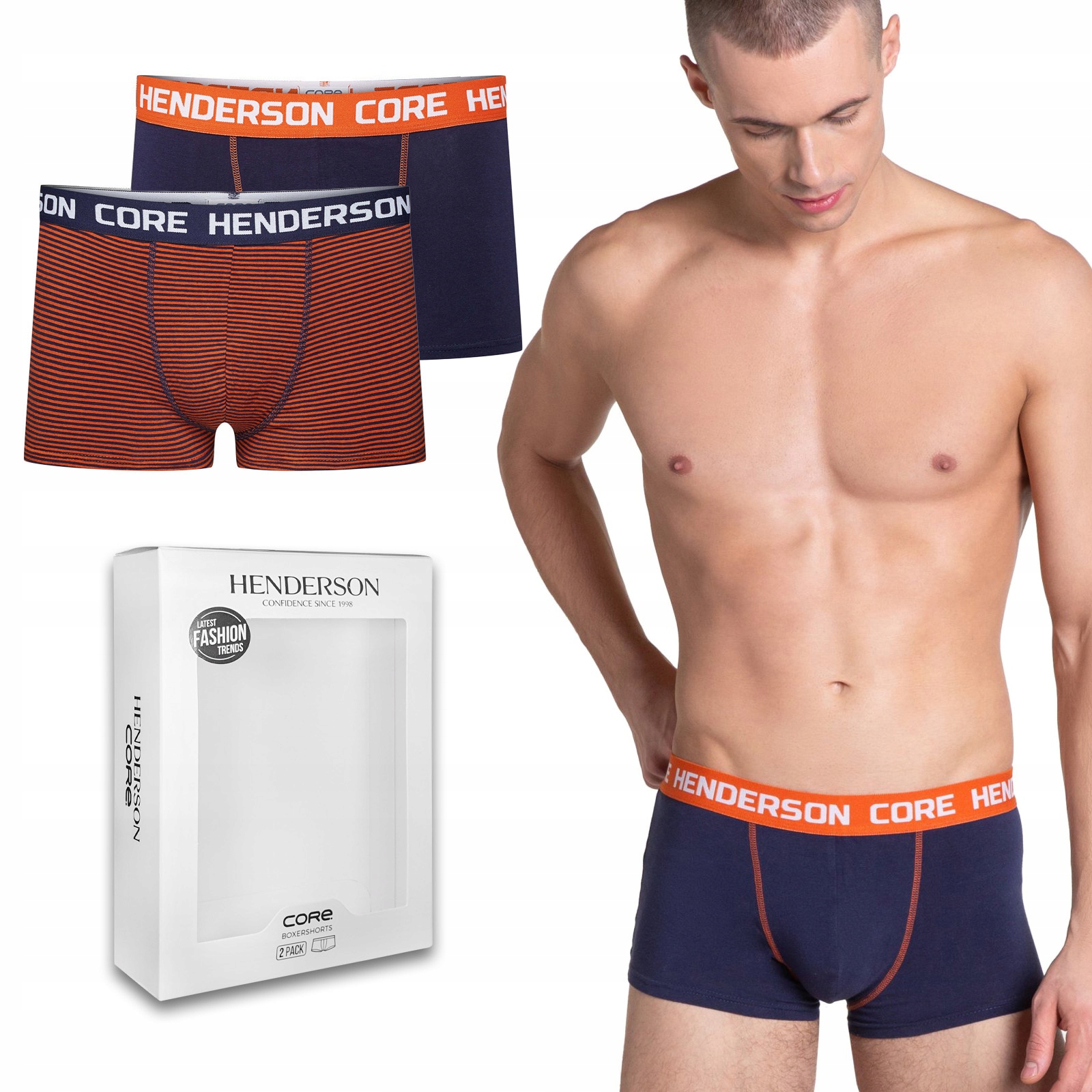 

Henderson 38837 Loyd bokserki męskie 2-pak - XL