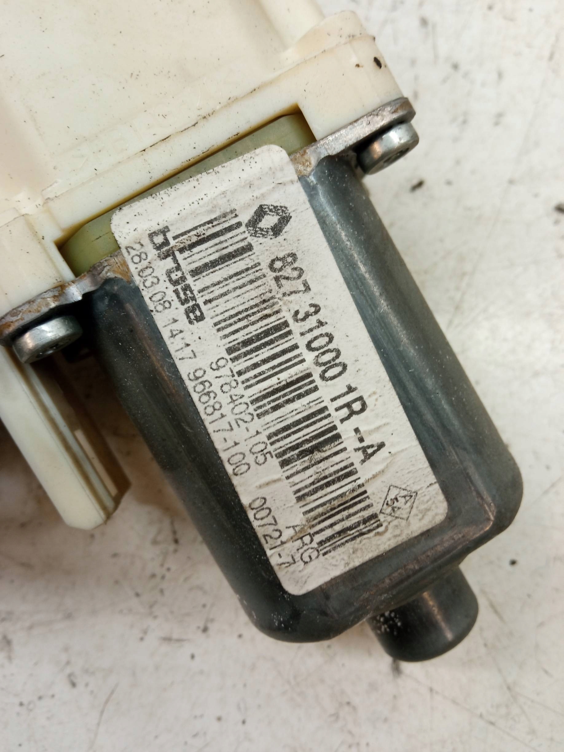 mechanism windows left rear part HB 0130822330 Renault Laguna III (2007- )
