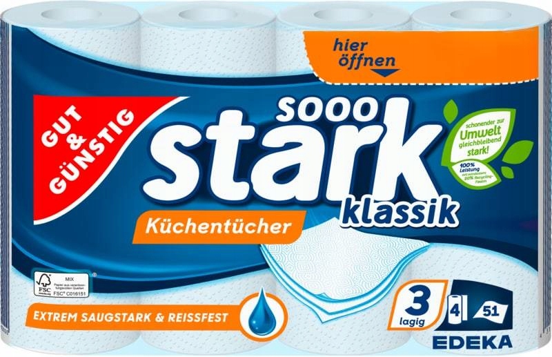 G&G Ręcznik Kuchenny 4 sztuki — 2