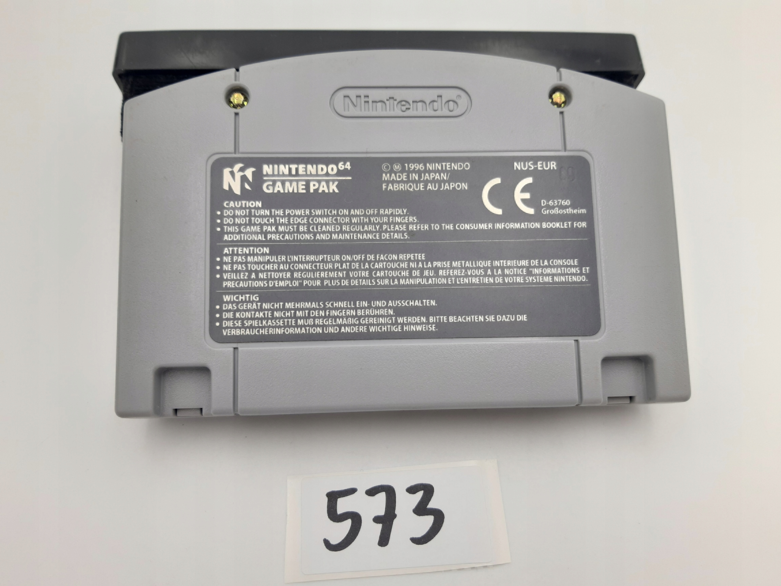 NINTENDO 64 SUPER MARIO 64 ORYGINAŁ Producent Nintendo