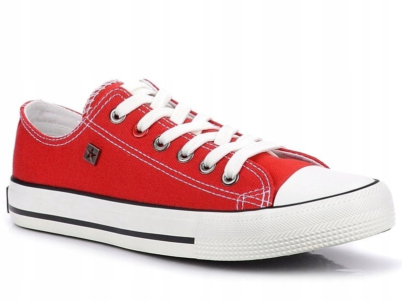 

Trampki Big Star T274020 Czerwone Damskie 38
