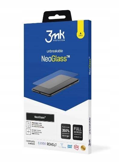 Szkło hartowane 3mk NeoGlass Black do Samsung Galaxy S24 Plus