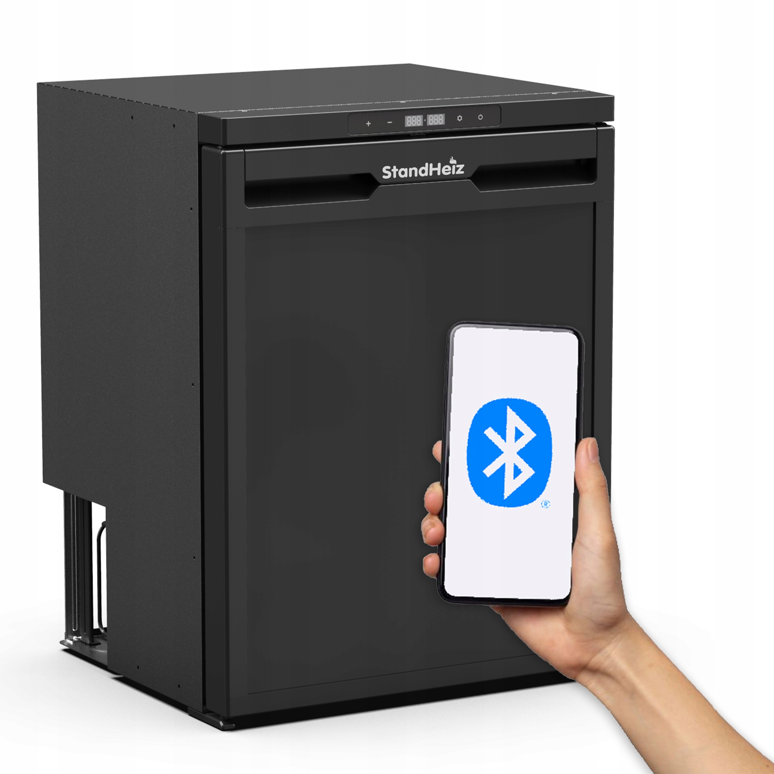 Turistická Chladnička 65 L Standheiz 12V 24V Kompresorová Do Obytného Vozu, Mrazák -20