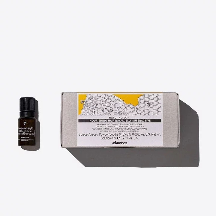 Hydratační koncentrát na vlasy 6 x 8 ml Davines Naturaltech Nourishing