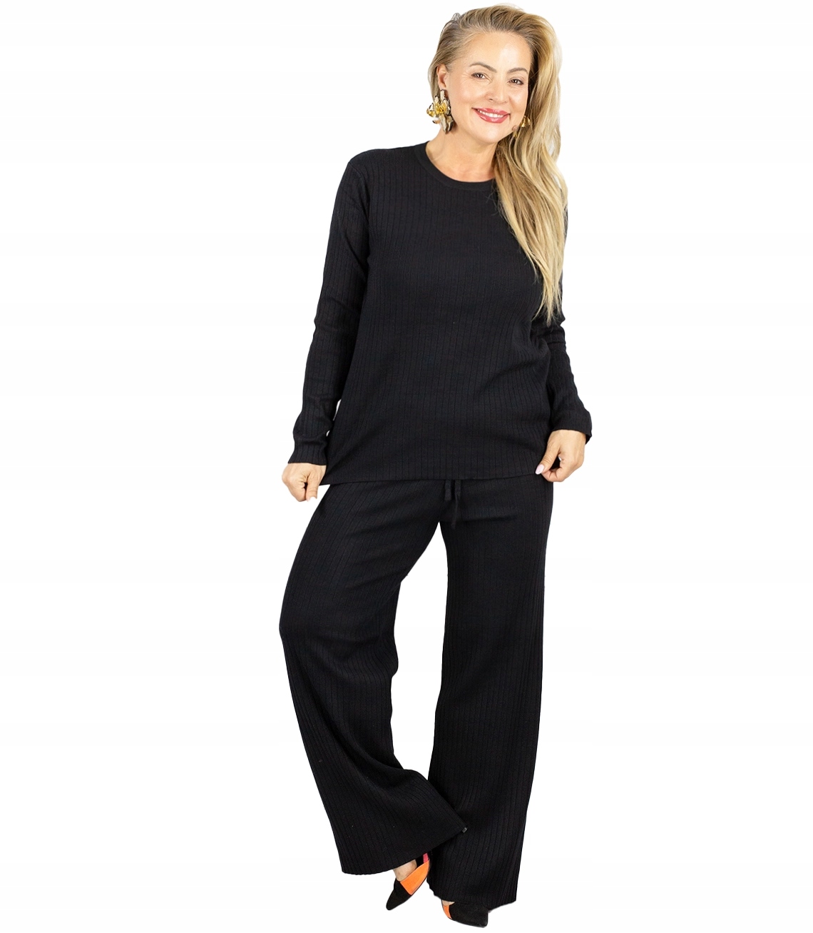 Souprava Sorella – žebrovaná mikina tepláky S/m