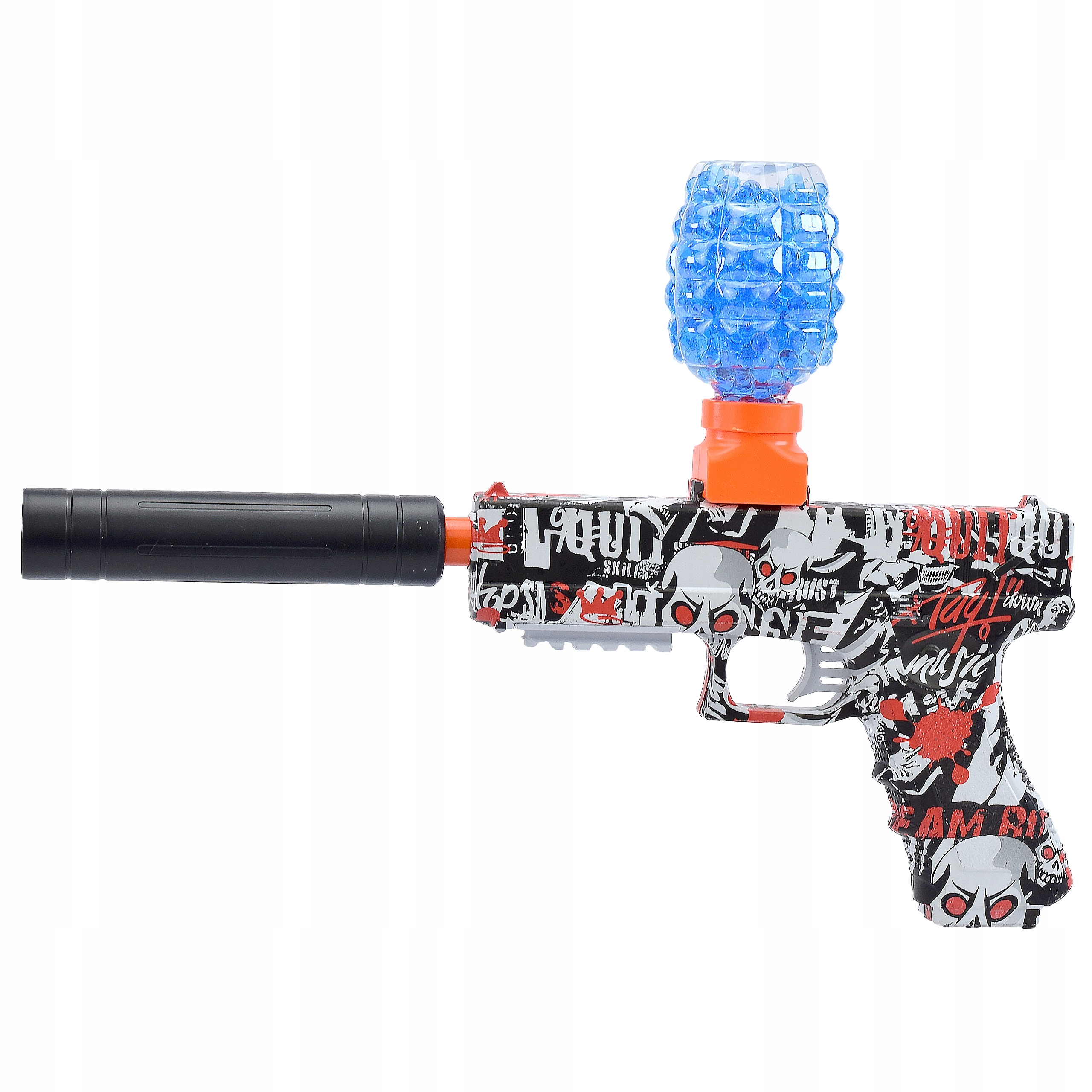 PISTOLET AUTOMAT KULKI ŻELOWE KARABIN GLOCK WIELKI pistolet na kulki Seria kar