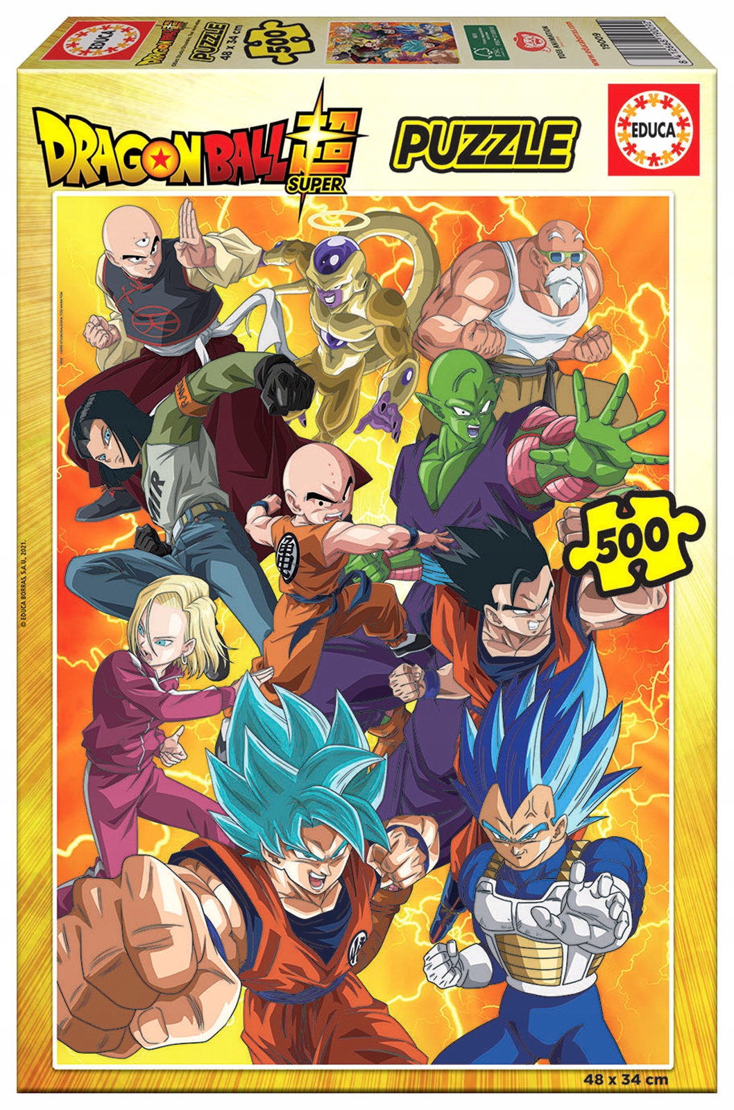 

Educa Puzzle 500 el Dragon Ball