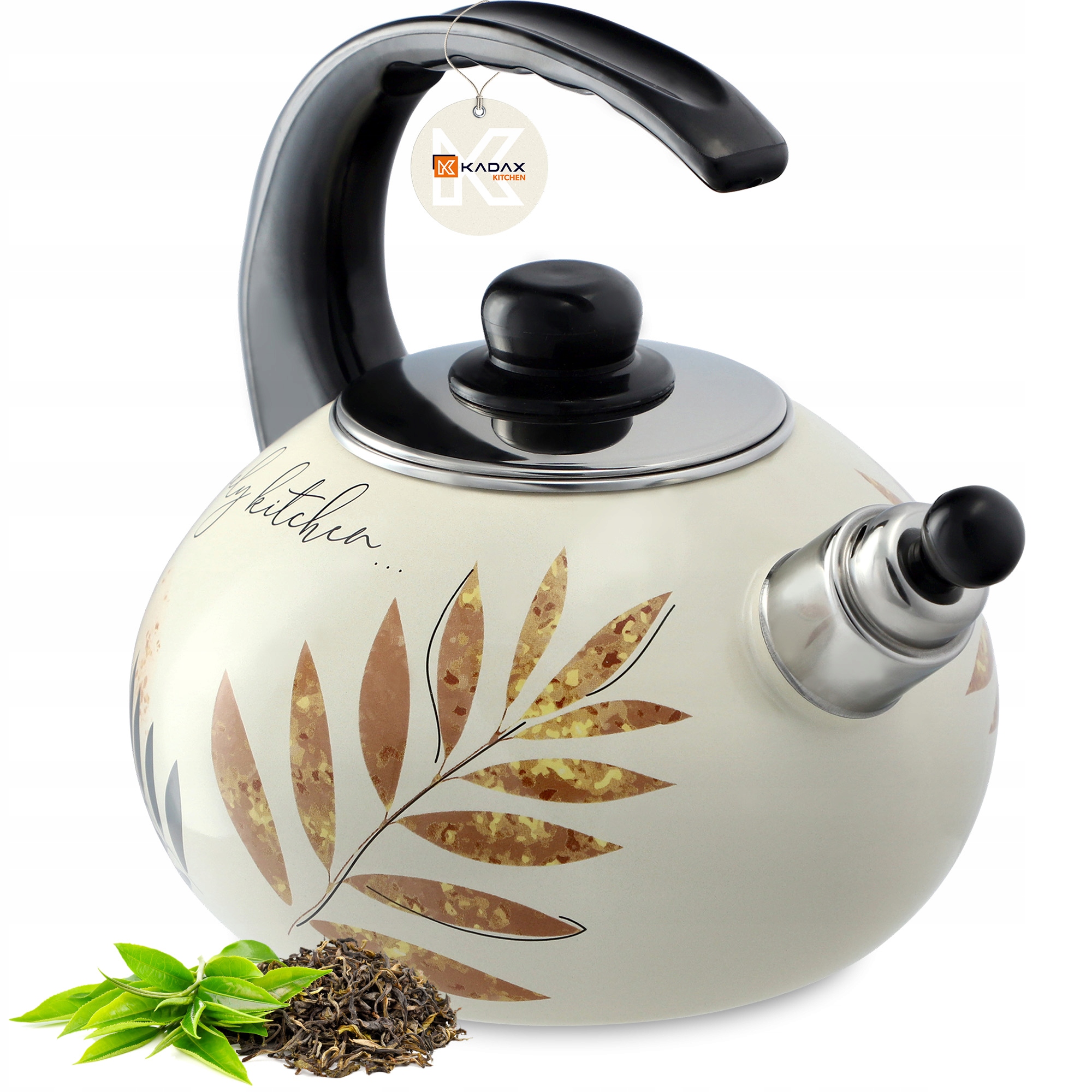 Konvice 2,2 L Na Plyn/indukce S Píšťalkou Tradiční S Rukojetí