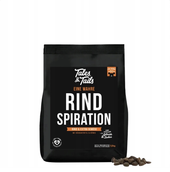 Sucha Półwilgotna Karma Monobiałkowa Dla Psa Tales&tails 70% Wołowiny 1,5KG