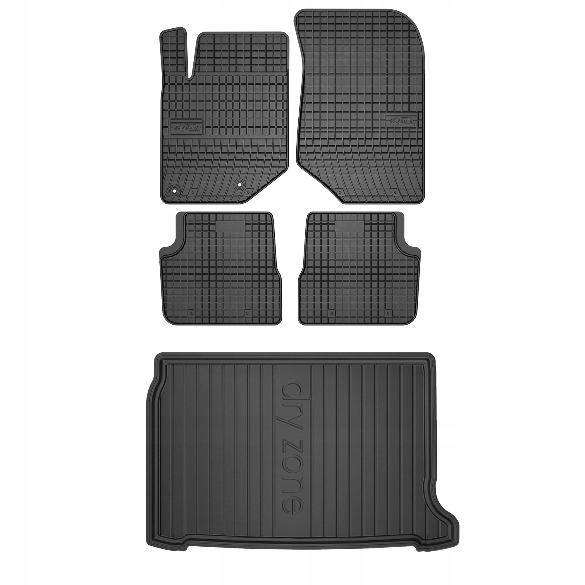 Gumové rohože a rohože Ds 3 Crossback od roku 2018