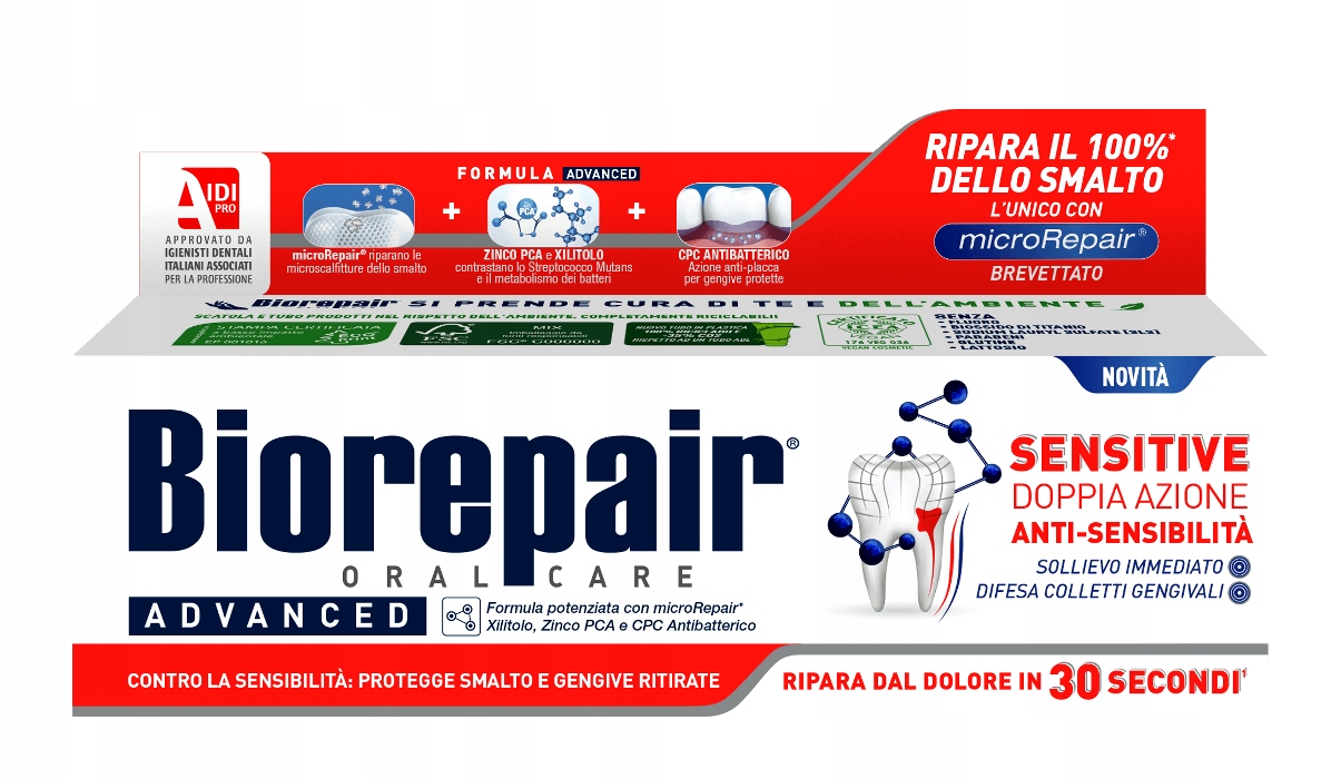 

Biorepair Advanced pasta do wrażliwych zębów 75ml