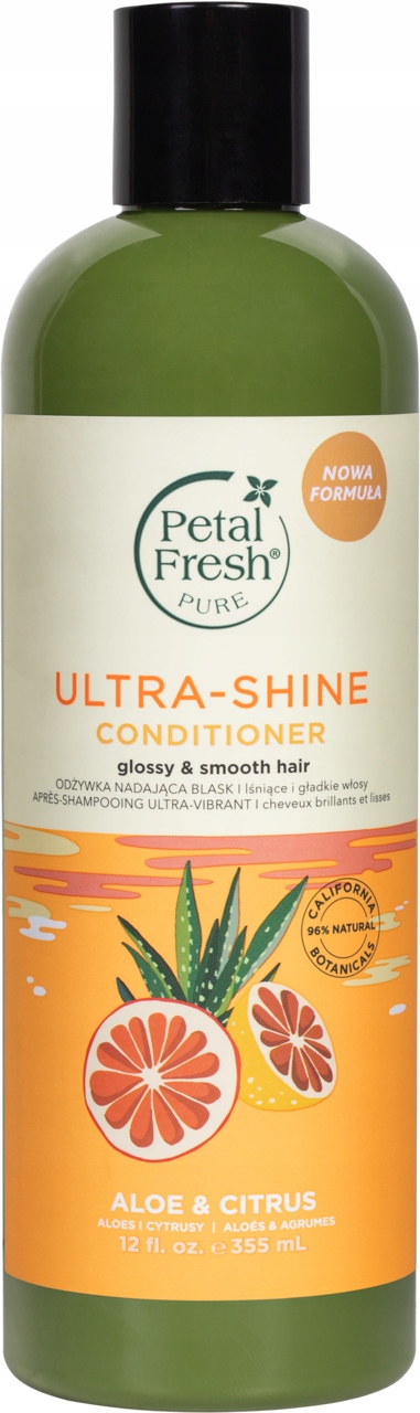 Petal Fresh Pure Kondicionér Na Vlasy Dodávající Lesk Aloe A Citrusy 355 ML