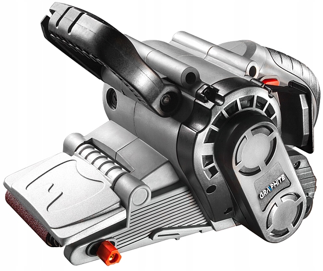 GRAPHITE SZLIFIERKA TAŚMOWA SIECIOWA 800W DO DREWNA METALU + WALIZKA 59G394 Marka Graphite