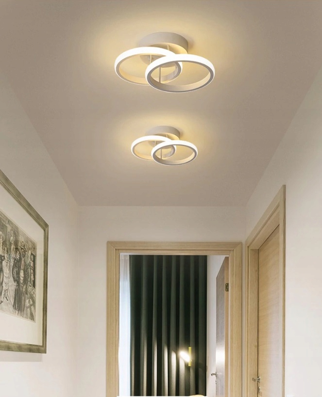 LAMPA LED RING LAMPA SUFITOWA PLAFON LED ŻYRANDOL Rodzaj plafon