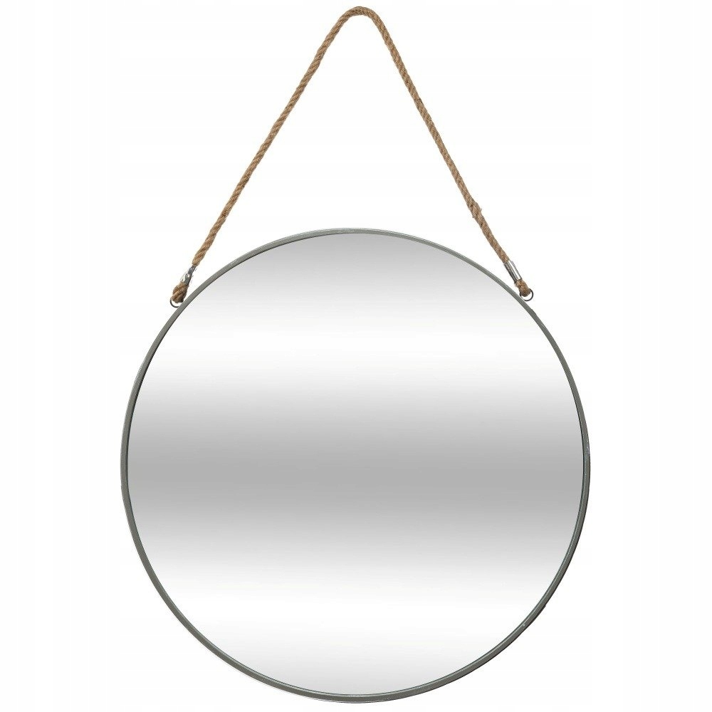 

Lustro Okrągłe Z Liną do zawieszenia Loft 55cm