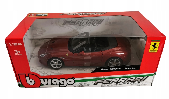 

Bburago model metalowy 1:24 Ferrari California T