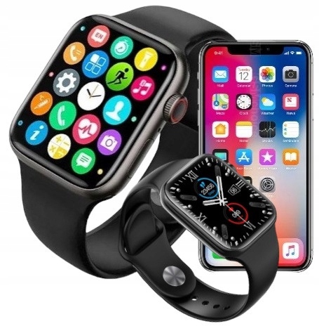 SMARTWATCH zegarek SMARTBAND Puls Krokomierz AMOLED Indukcja