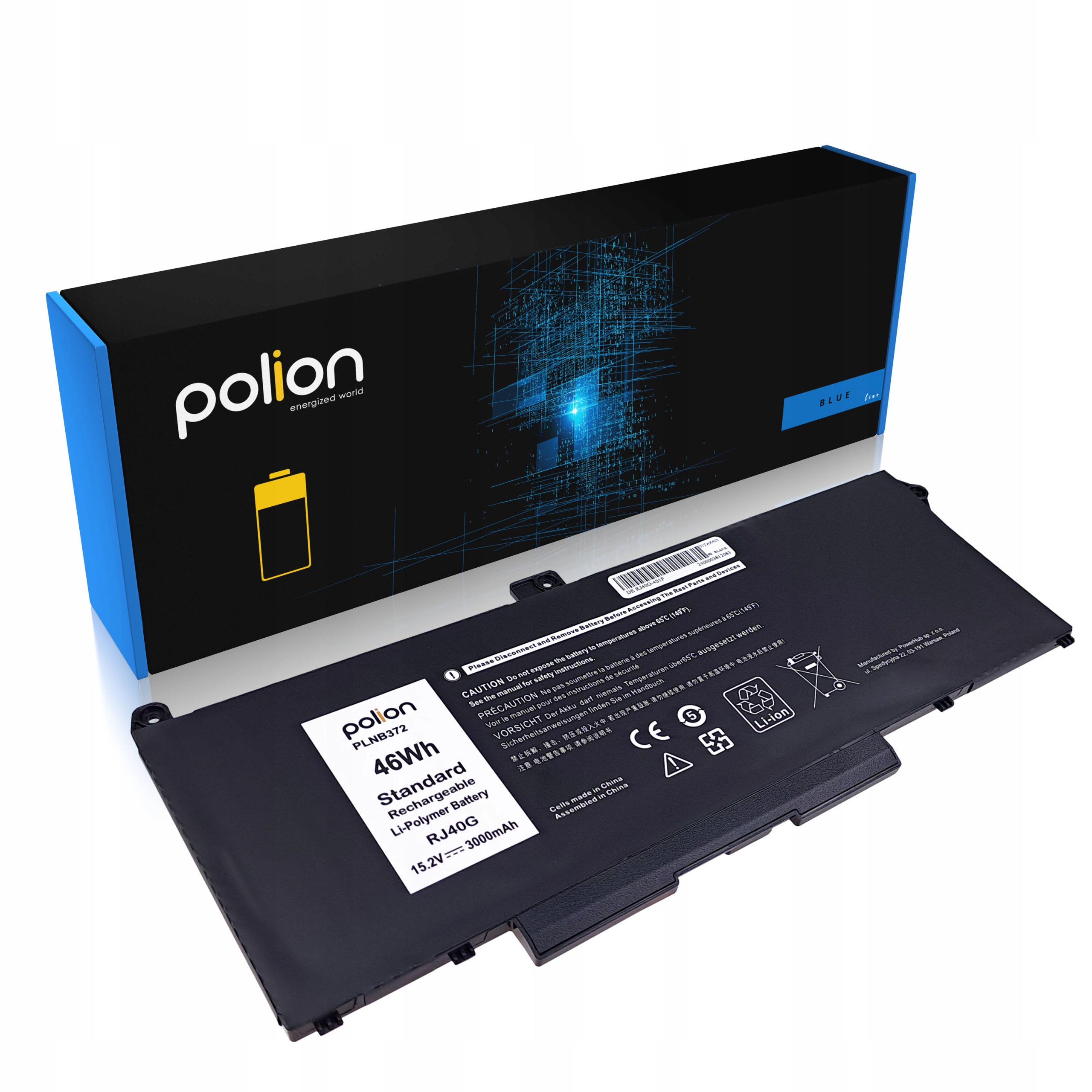 Baterie RJ40G pro Dell Latitude 5420 5520 Precision 3560