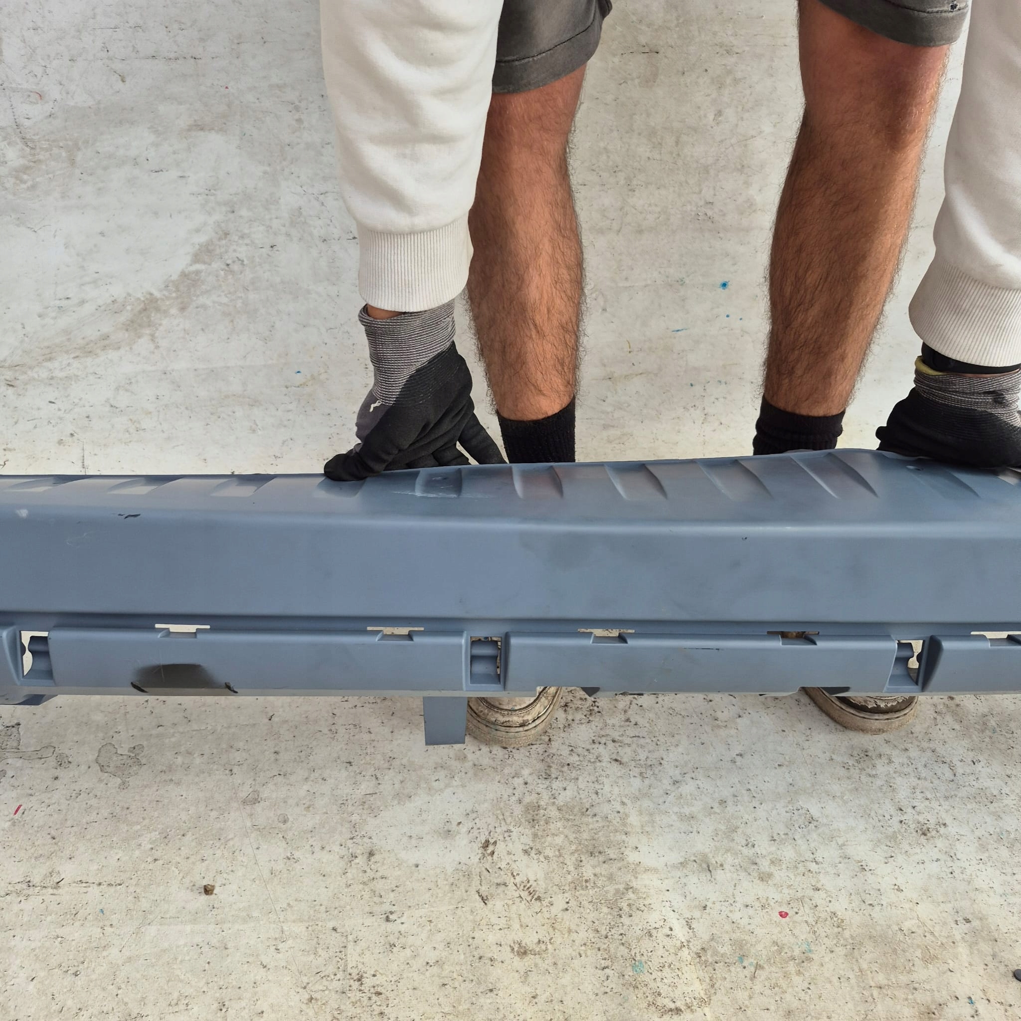 RENAULT KANGOO II 2 BE BOP 09-13 bumper rear part rear