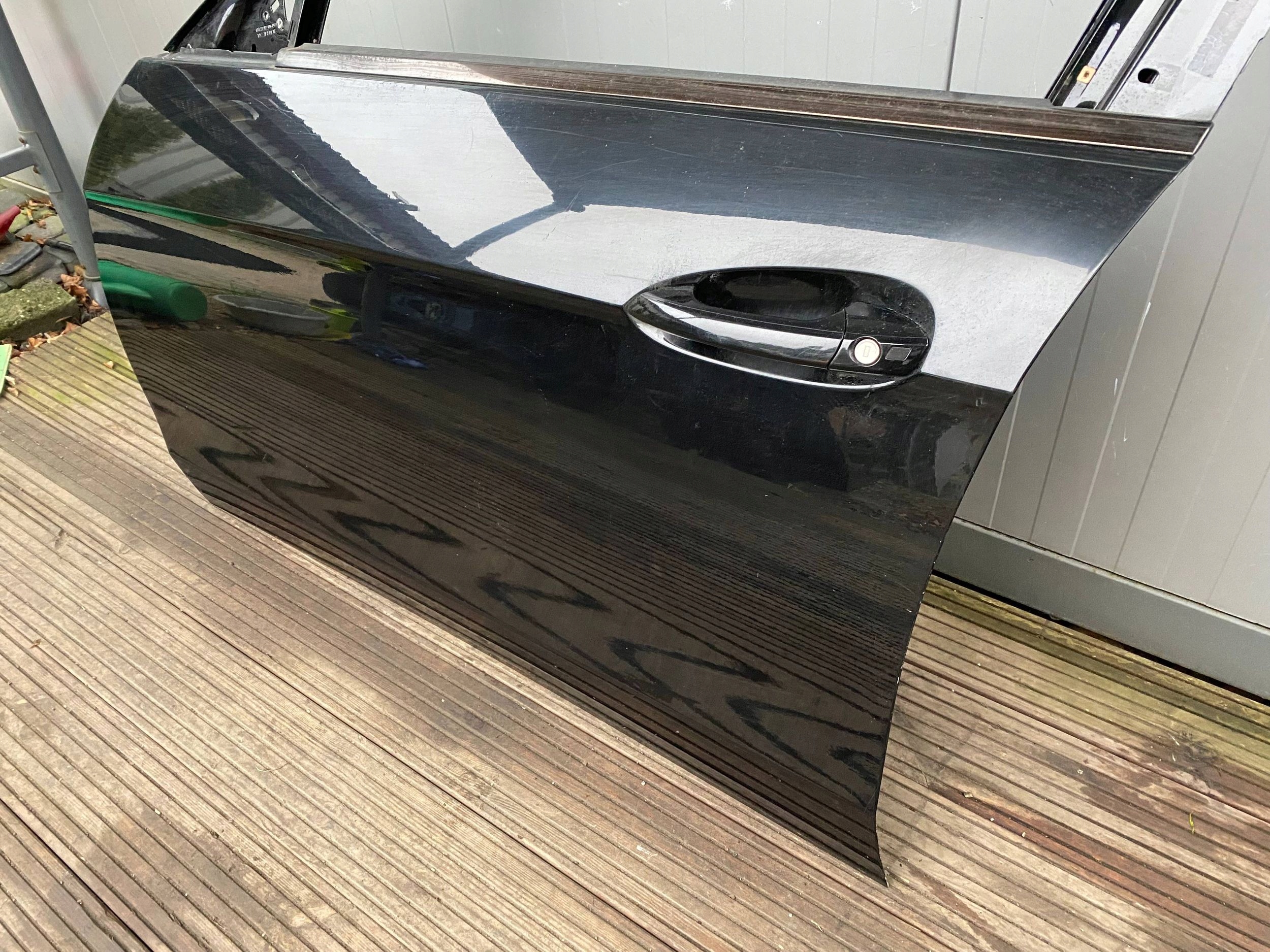 MERCEDES W212 door left front front black, 197