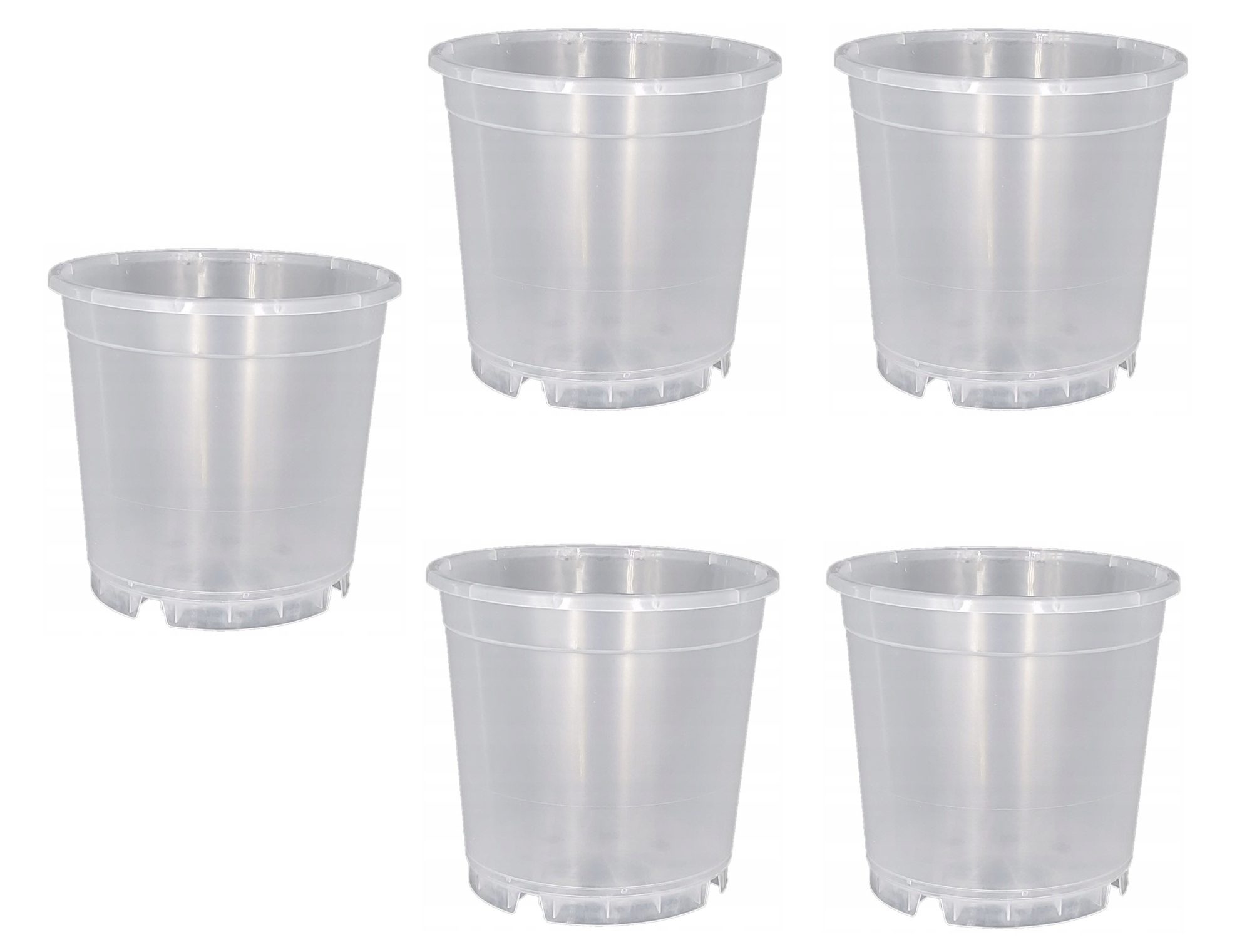

Doniczka produkcyjna przezroczysta 14cm 5szt.