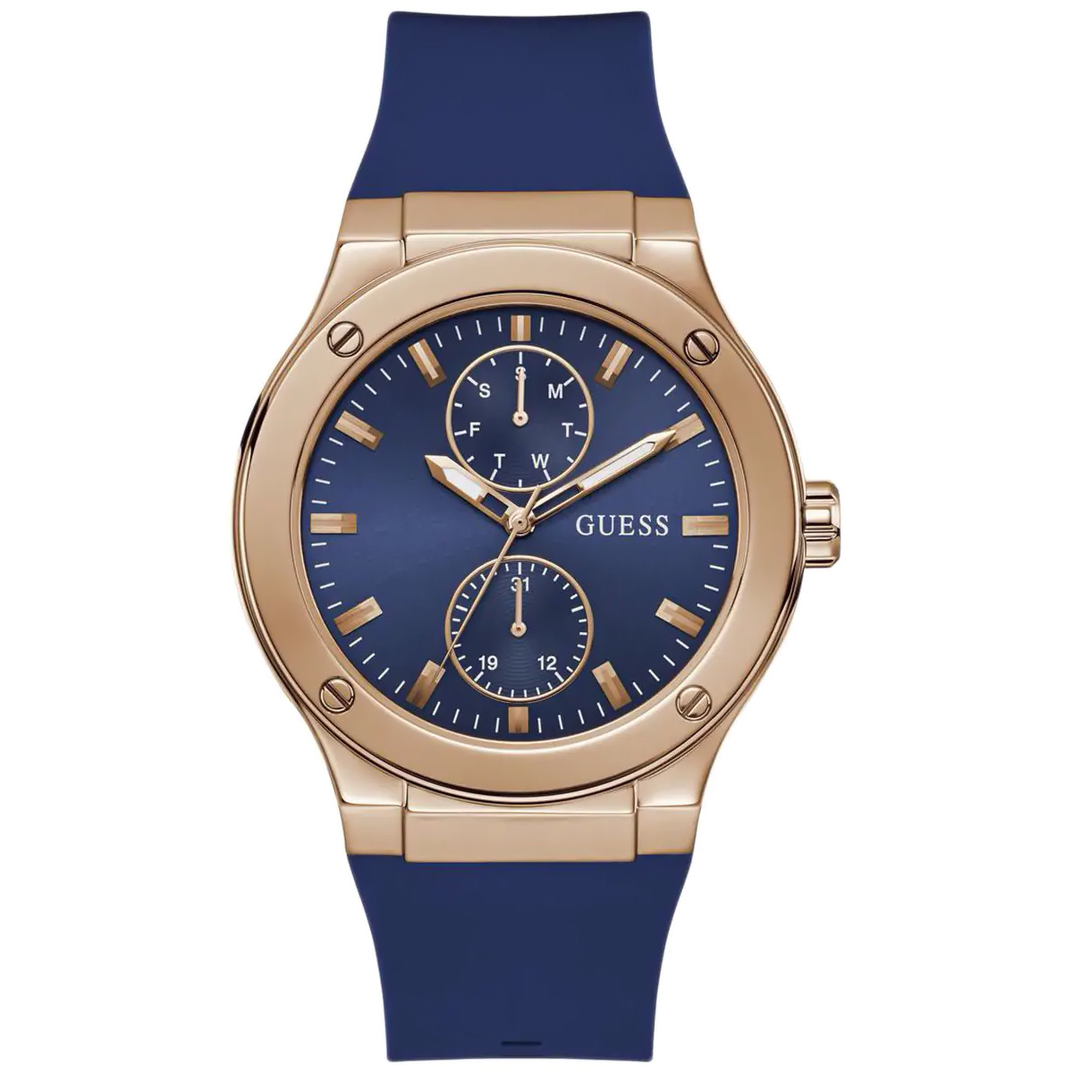 Pánské Hodinky Guess GW0491G4 modrý pásek