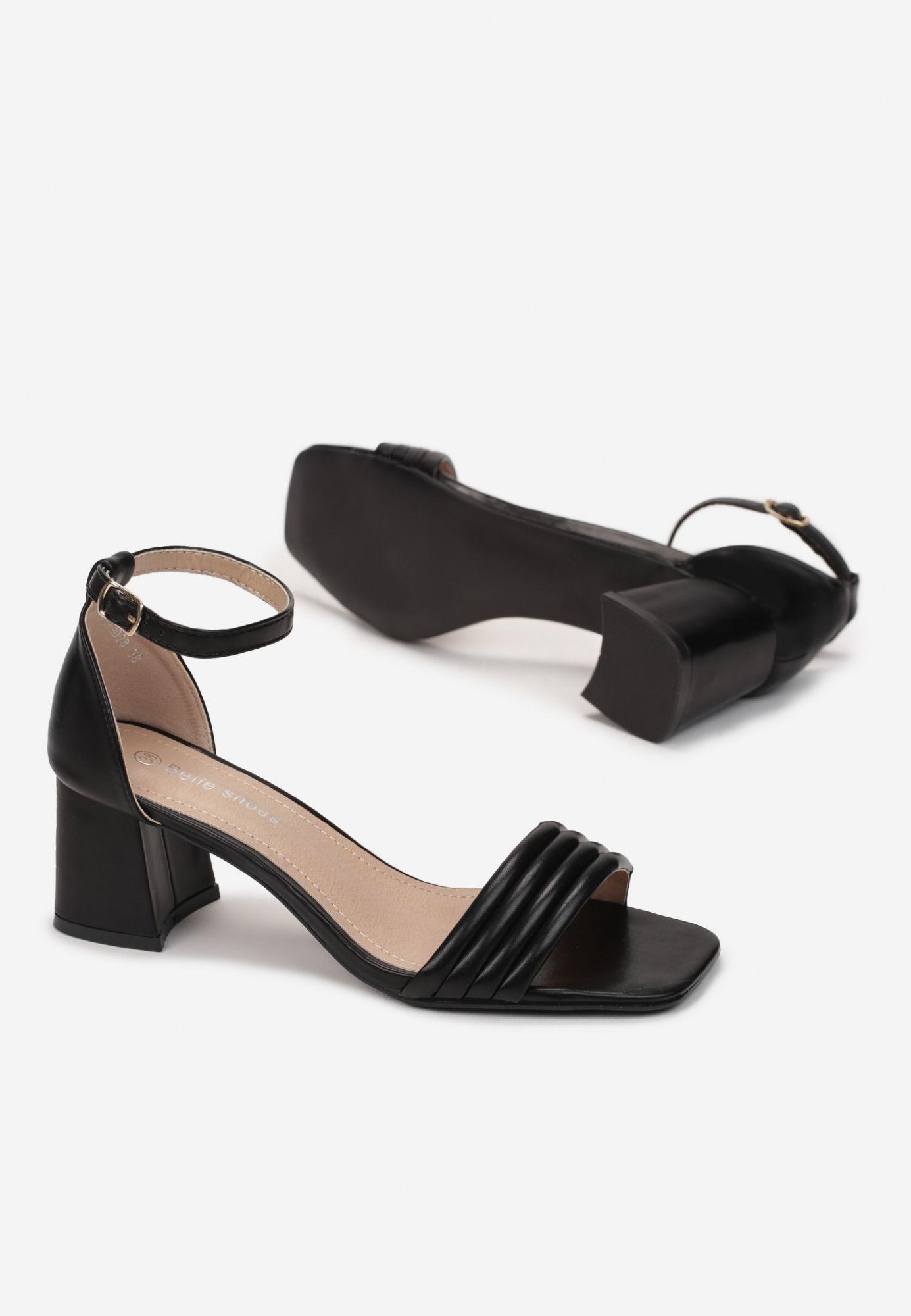 

Born2Be Czarne Sandały damskie 41 Casual