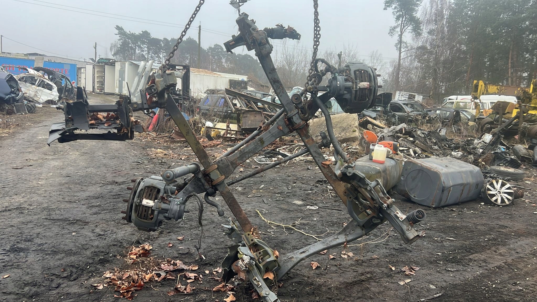 BELKA OŚ PRZEDNIA DAF 106