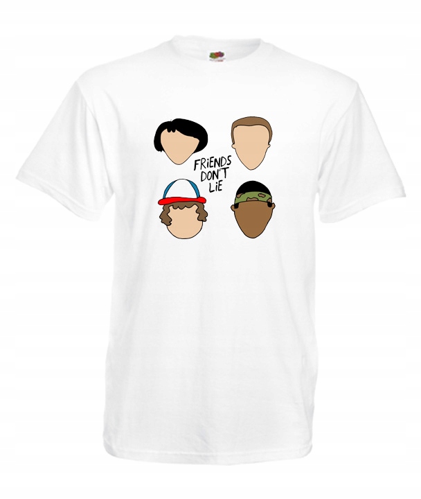 

XXL Koszulka Męska Stranger Things Demogorgon