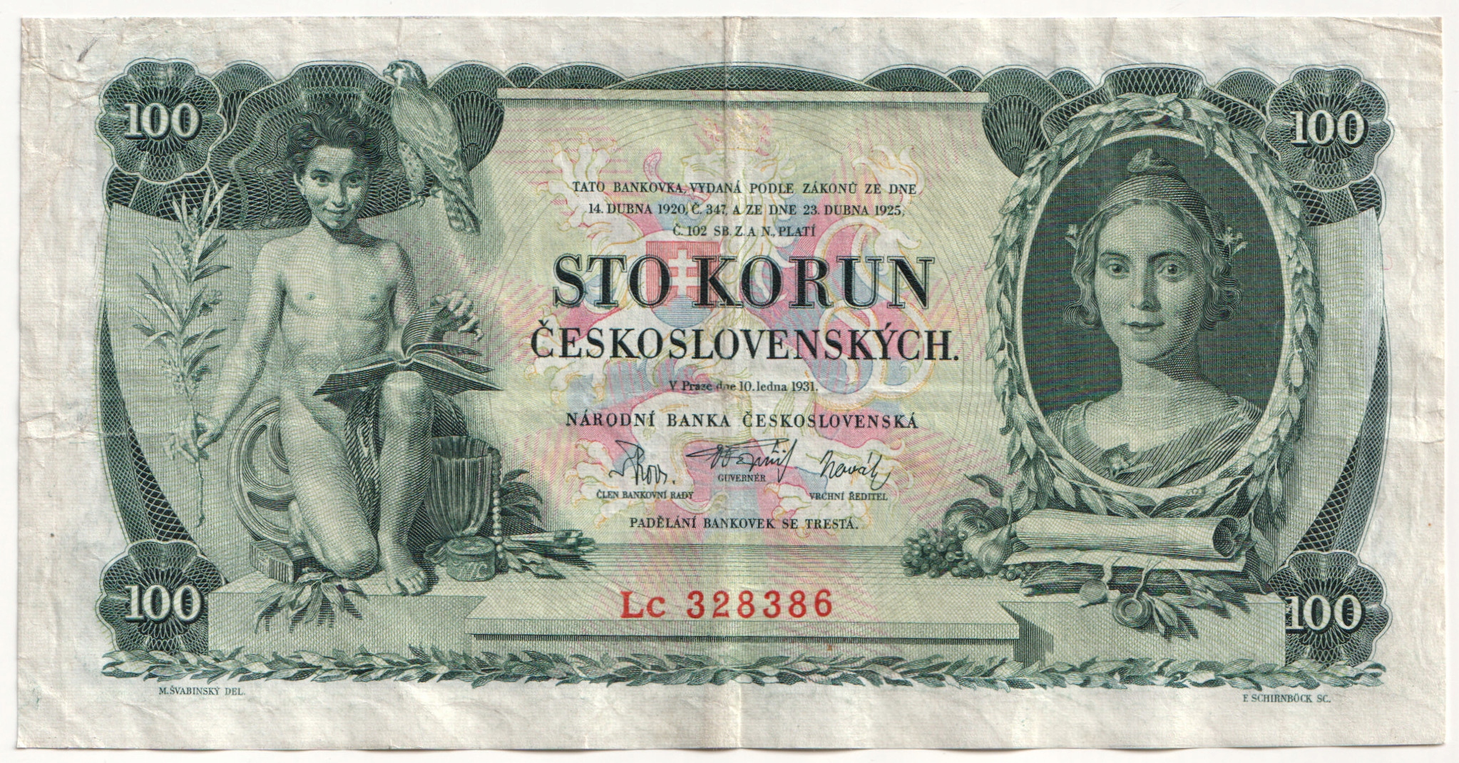 3.di.Czechosłowacja, 1 000 Koron 1931, St.3+
