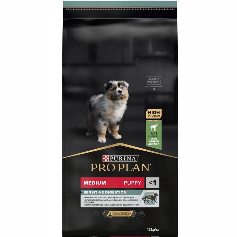 Purina Pro Plan Puppy Medium Lamb 12kg