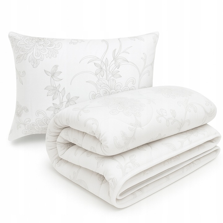 Přikrývka 140x200 polštář 70x80 celoroční antialergická prošívaná Pl