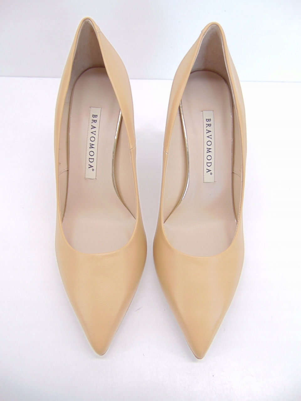 Bravo Moda czółenka szpilki 1920 106 skóra beż 39 Kod producenta 1920