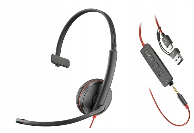 Náhlavné slúchadlá Poly 3215 Usb-c