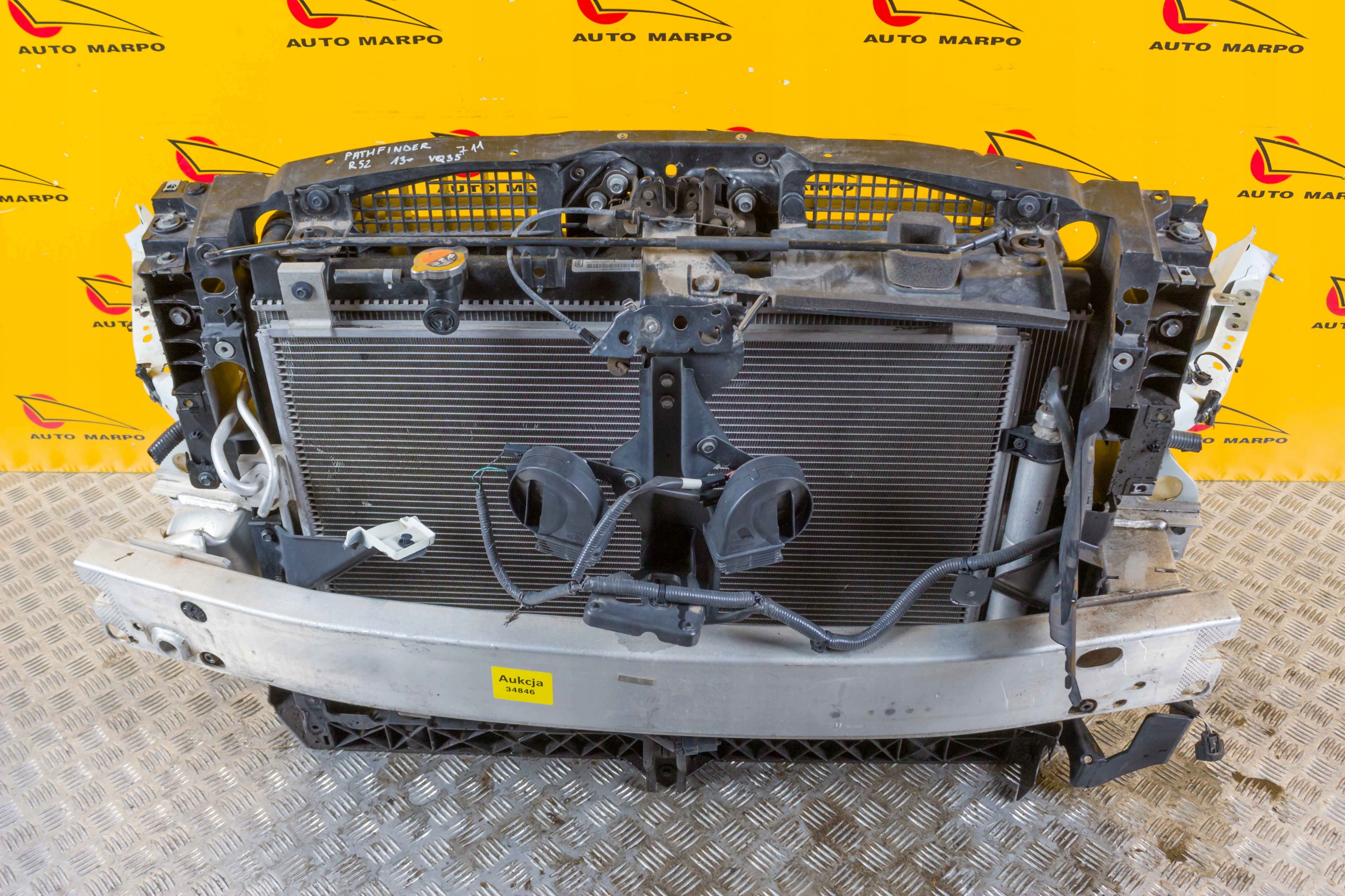 NISSAN PATHFINDER R52 PAS PRZÓD WZMOCNIENIE BELKA Producent części Nissan OE