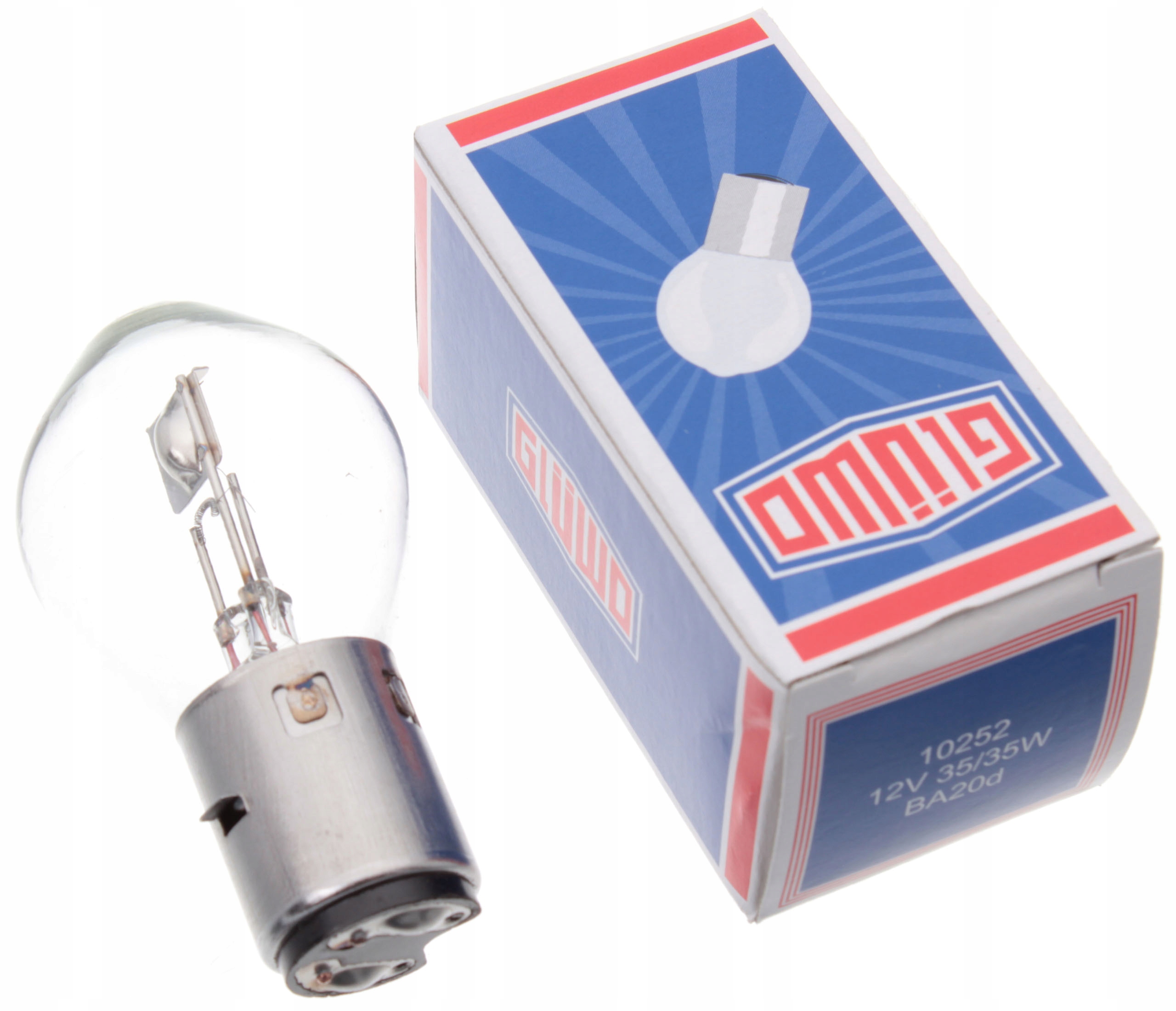 

Mz Jawa Wsk Niemiecka Żarówka 12V 35/35W BA20D Mza