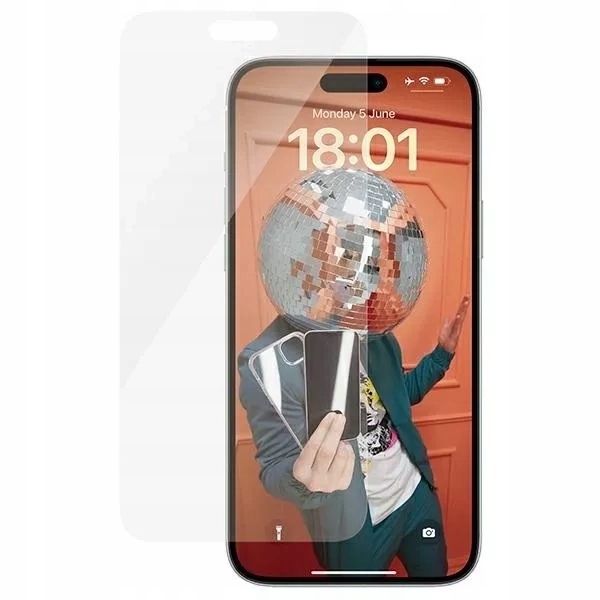 Szkło hartowane PanzerGlass Classic Fit do Apple iPhone 15 Plus