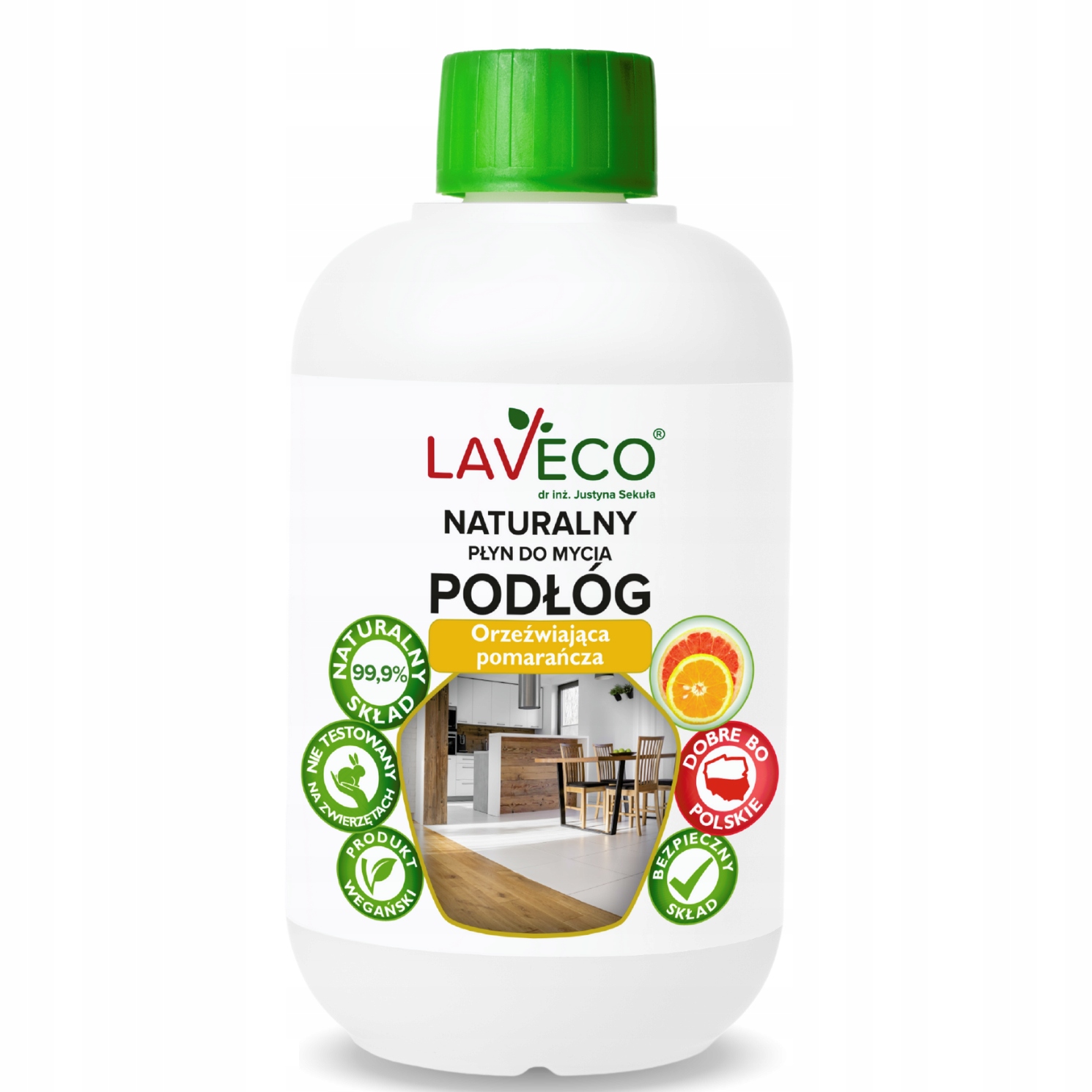 

Laveco Naturalny płyn do mycia podłóg – orzeźwiają