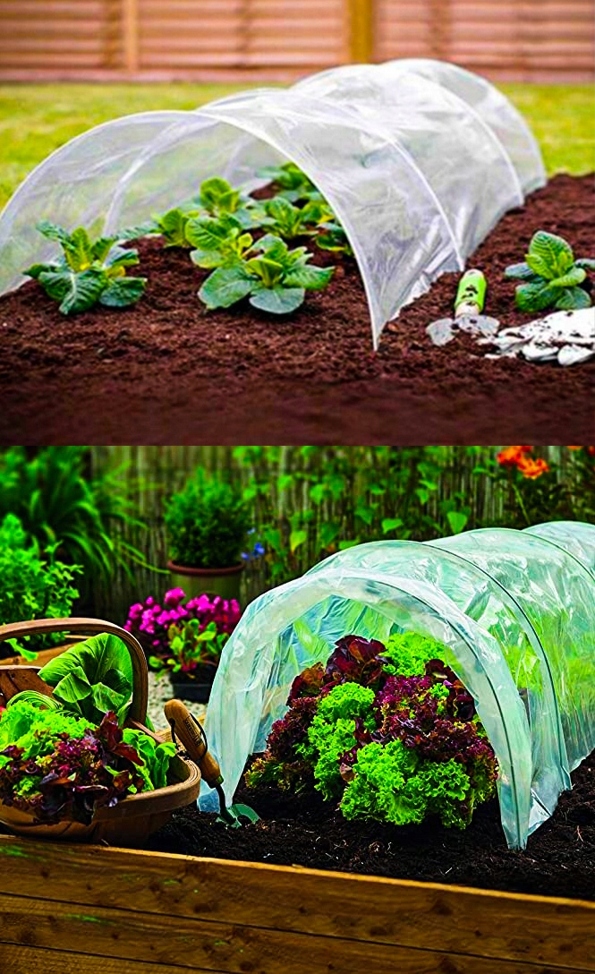 SZKLARNIA OGRODOWA TUNEL FOLIOWY NA WARZYWA UPRAW Szerokość produktu 65 cm